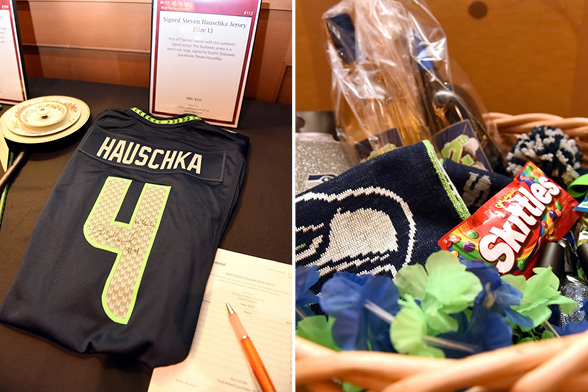 Seahawks auction items