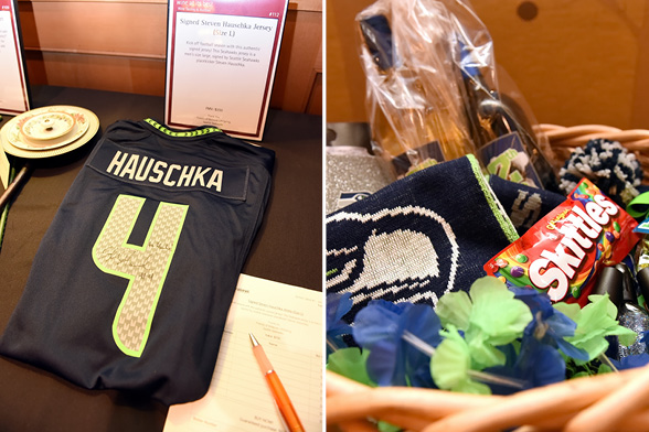 Seahawks auction items